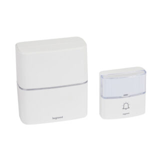 Безжичен звънец с бутон Serenity IP54 30 мелодии 94270 Legrand