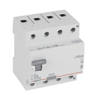 ДТЗ 4P 63A 100mА серия RX3 ID тип AC 402068 Legrand