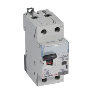 ДТЗ комбинирана DX3 1P+N 40A крива C 30mA тип A 10kA 2 мод. 411300 Legrand