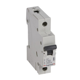 Автоматичен прекъсвач RX3 1P 50A крива С 6kA 419207 Legrand