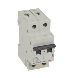 Автоматичен прекъсвач RX3 2P 10A крива С 6kA 419222 Legrand