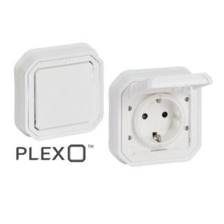 Бели моноблок за скрит монтаж Plexo New