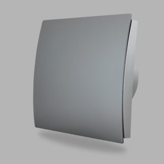 Вентилатор за баня MMP EC 100 с клапа 13w 105m3 29dB 8305 – сив
