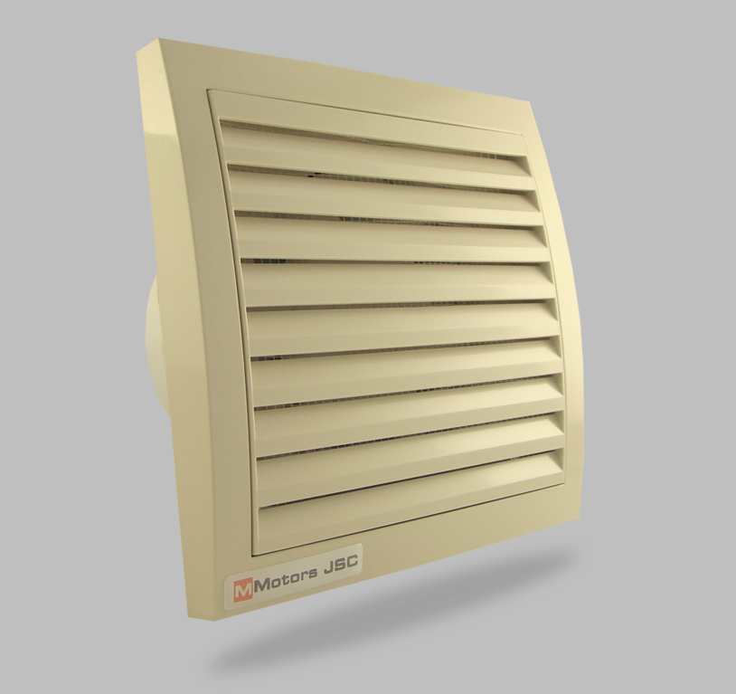 Вентилатор за баня MM QE 120 Cream с клапа 17w 105m3 32dB 1665