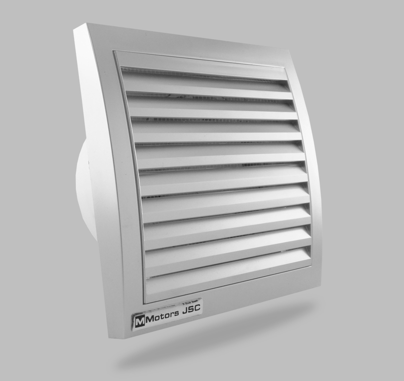 Вентилатор за баня MM QI 100 Inox с клапа 17w 105m3 32dB 1573