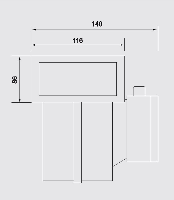 Промишлен радиален вентилатор Mras 120/60 60w 280m3 59dB IP44 - Image 3