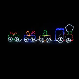 Светеща фигура влакче с подаръци 312 LED светлини IP65 X083123217N Aca Light