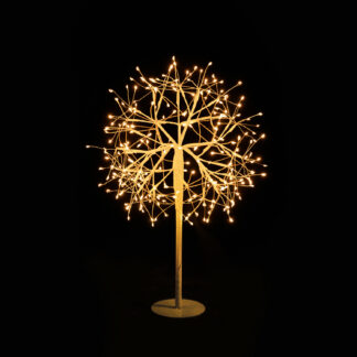 Коледно декоративно LED дърво Златно 50 см 240 LED IP44 XLEDBALLTREE50 Aca Light