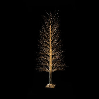 Коледно декоративно LED дърво Златно 210см IP44 XLEDTREEMNML210 Aca Light
