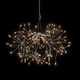 Коледна LED декорация Фойерверк Сребрист 30 см 100 LED IP44 XPFIREWORK Aca Light