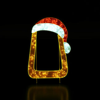 Коледна LED фоторамка – Шапка на Дядо Коледа 277см 1000 LED IP65 XSANTAHATFRAME Aca Light